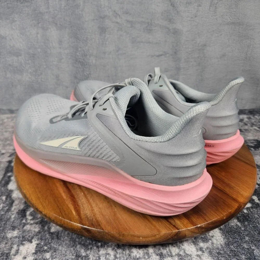 Altra Torin 8 Womens Size 9.5 Gray Pink Athletic Running Walk Shoes AL0A85QF262